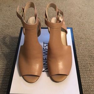 Nine West nude heels